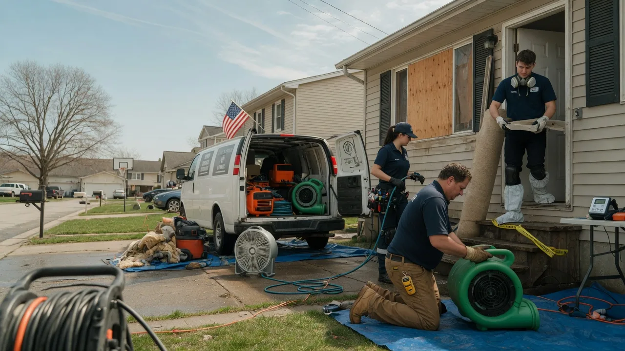 Water Damage Restoration in Harvey, IA near me